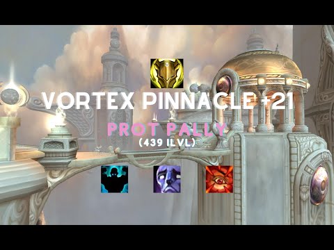 +21 Vortex Pinnacle Fortified | Prot Pally PoV | Dragonflight M+ Season 2