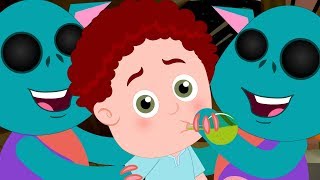 Aliens Gonna Take You | Schoolies Cartoons | Songs For Kids