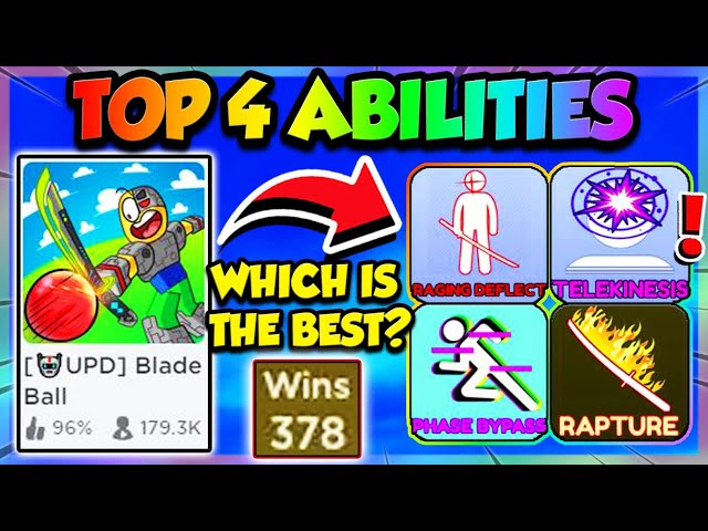 5 best abilities in Roblox Blade Ball