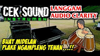 Download lagu LANGGAM CAMPURSARI CLARITY Gler 🎶|| CEK SOUND SPEK SOUND PARADE ‼️ Bikin Adem Ayem mp3
