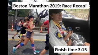 Boston Marathon 2019: Race Recap (missing my time goal &amp; what I would do differently)