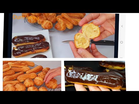 Classic choux pastry – choux and eclairs