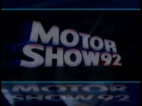 BBC TV Motor Show 92 Programme - Birmingham NEC (Top Gear)