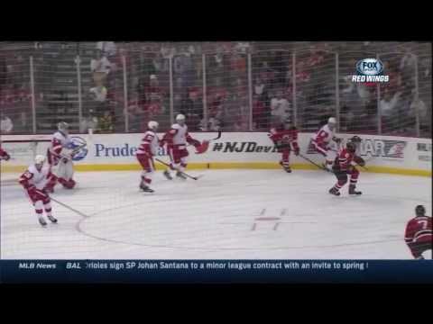 Detroit Red Wings @ New Jersey Devils Highlights (3/4/14)