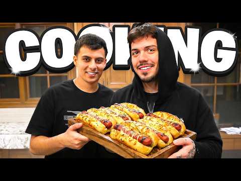We Made Focaccia Hot Dogs!