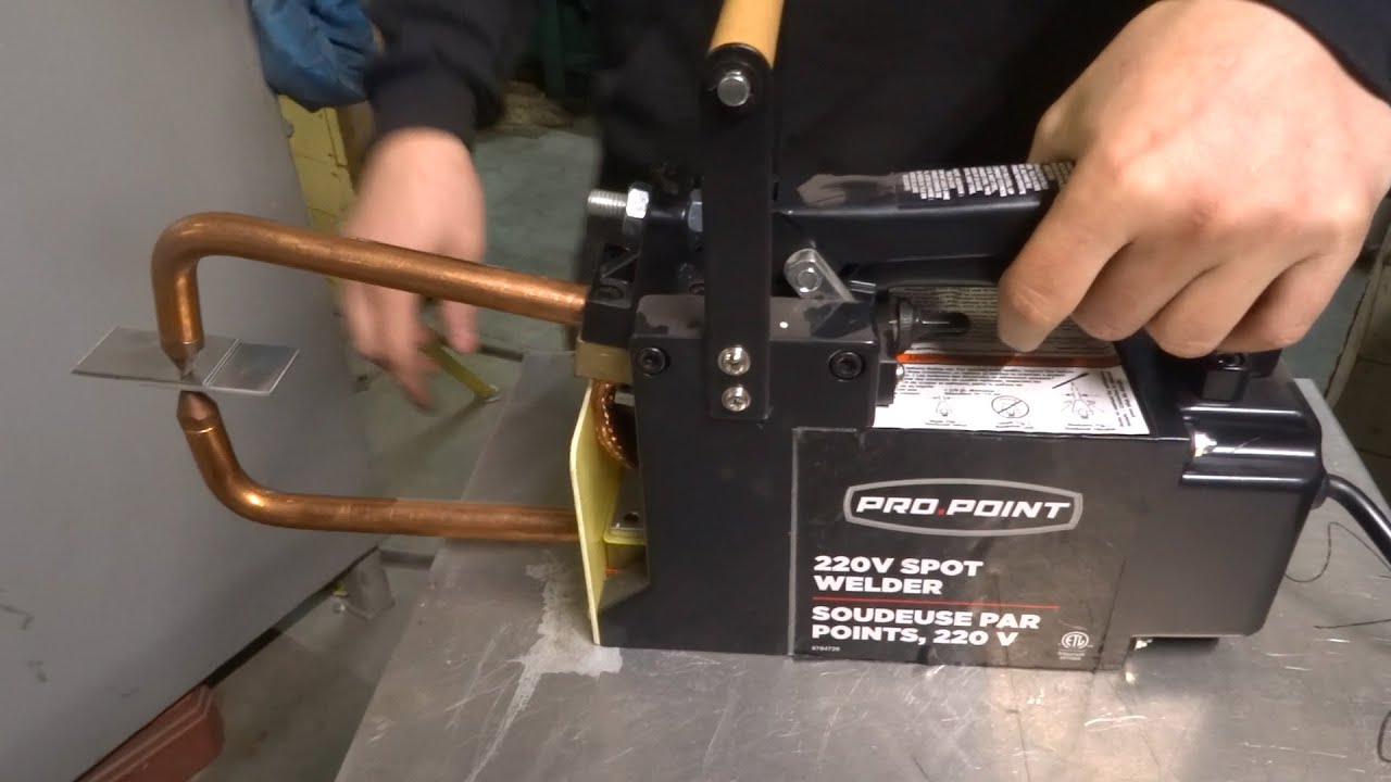 Using the Spot Welder