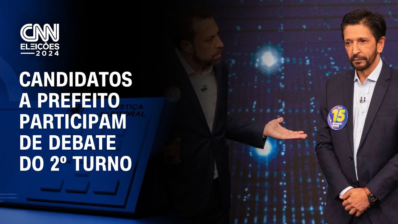 Candidatos a prefeito participam de debate do 2º turno | CNN NOVO DIA
