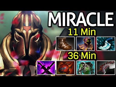 Miracle- Dota 2 [Centaur Warrunner] WTF? Speed Farming