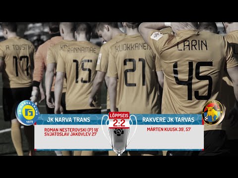 5. voor 2016: JK Narva Trans - Rakvere JK Tarvas 2:2 (2:1)