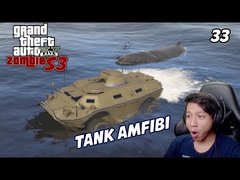 GTA 5 ZOMBIE S3 E33 | HOBI BARU TANTE TREVOR KOLEKSI JENIS TANK