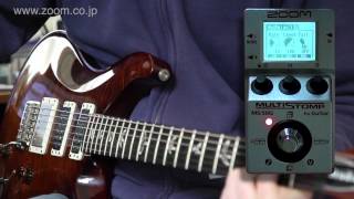 Video thumbnail for Zoom MS-50G Multistomp : (Part 3) The MS-50G as regular stompbox by Brett Kingman
