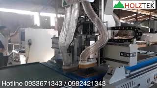 MÁY CẮT KHOAN VÁN CNC NESTING giải pháp sản xuất nội thất hiệu quả ít công nhân