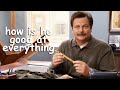 ron swanson being good at everything for 9 minutes 29 seconds | Parks and Recreation | Comedy Bites