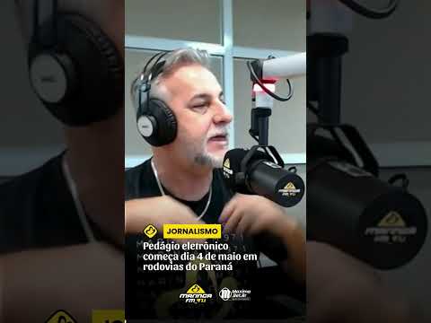 Pedágio eletrônico começa dia 4 de maio em rodovias do Paraná