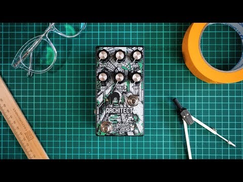Matthews Effects The Architect Foundational Overdrive/Boost V3 2019 - Green Graphic image 4
