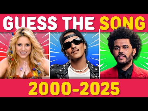 GUESS THE POPULAR SONG FROM 2000-2025 🎶 | Song Quiz