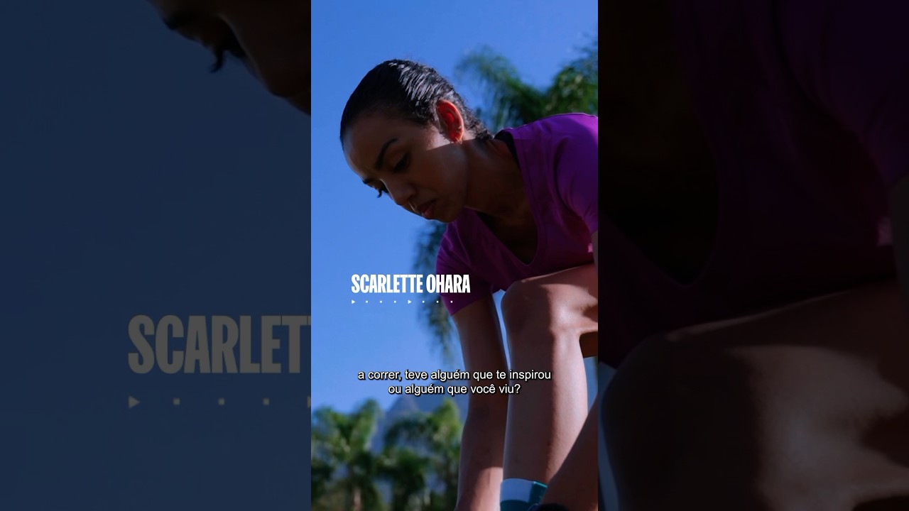 Scarlette sempre teve a corrida como aliada e agora passa o lado positivo do esporte para seu filho