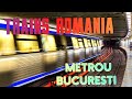 TRENURI DIN PLOIESTI METROUL DIN BUCURESTI STATIA TIMPURI NOI TRAINS ROMANIA VIDEO 4 K