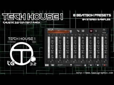 Caustic 3.2 Tech House Pack 1 Video