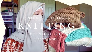 Finished Projects | Ranunculus, Sheep Camp, Bynx Hat, Kyla’s Sweater, Knitting Podcast Episode 11