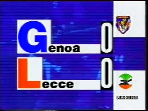 1990-91 (4a - 30-09-1990) Genoa-Lecce 0-0 Servizio D.S.Rai1