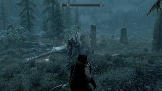 I killed a dragon with a jump in skyrim