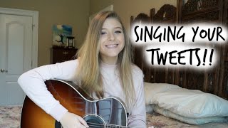 SINGING YOUR TWEETS | Caroline Dare
