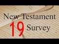 New Testament Survey 19 Intro To Epistles