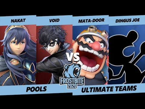 Frostbite 2020 SSBU Pools - NAKAT & VoiD Vs. Mata-Door & Dingus Joe Smash Ultimate Teams - SSBU