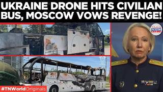 "CRIME AGAINST CIVILIANS": Russia Opens "Terror Attack" Case After Ukraine Drone Hits Passenger Bus