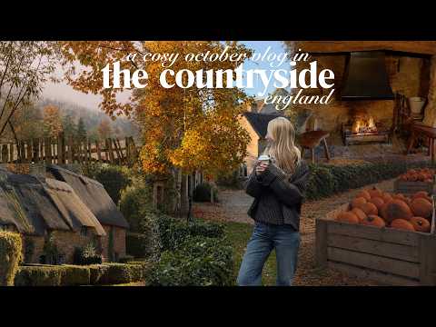 a cosy october vlog in the countryside 🍂