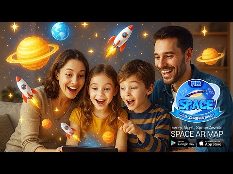 Space AR Map: Planets, Zodiacs