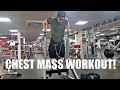 CHEST MASS WORKOUT | Crayford | Chest workout
