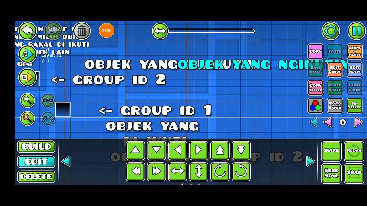 trigger tutorial part 1 - tutorial trigger geometry Dash Indonesia -