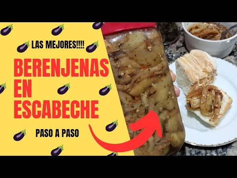 Cómo Hacer BERENJENAS en Escabeche CASERAS 🍆 | Receta Fácil Paso a Paso