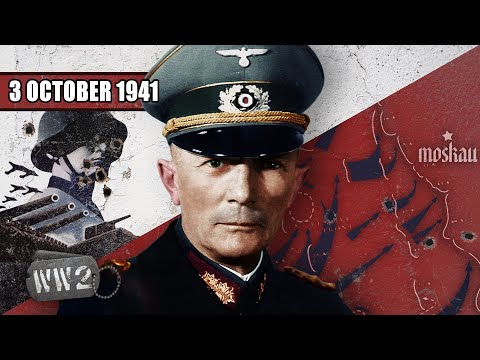 110 - A Huge New German Offensive Begins - Operation Typhoon! - WW2 - October 3, 1941