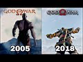 Kratos Falling Off The Cliff God Of War 2005 Vs 2018 Dream On Aerosmith