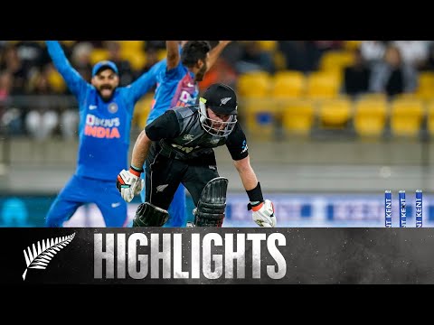 India Win Another Super Over Thriller | FULL HIGHLIGHTS | BLACKCAPS v India - 4th T20, 2020
