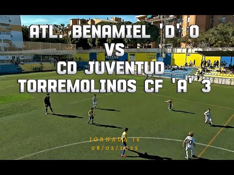 Jornada 16 (24/25) - Atl. Benamiel Benjamín 'D' 0 - CD Juventud de Torremolinos 'A' 3 (Resumen)