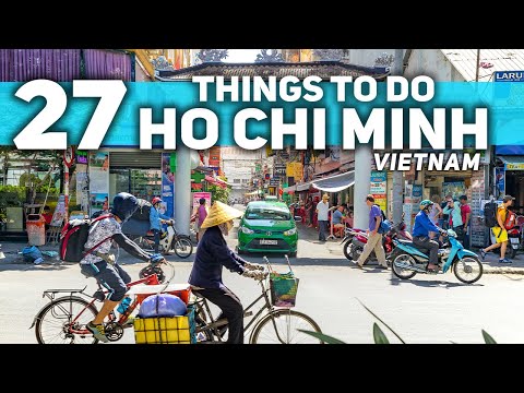 Best Things To Do in Ho Chi Minh City Vietnam 2024 4K