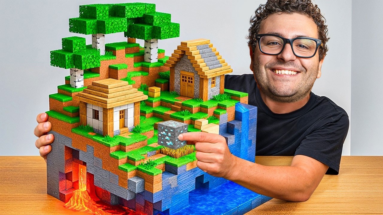 HO COSTRUITO MINECRAFT NELLA VITA REALE