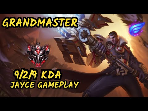 Norskeren (JAYCE) vs RUMBLE - 9/2/9 KDA TOP GAMEPLAY - EUW Ranked GRANDMASTER