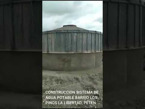 CONSTRUCCION SISTEMA DE AGUA POTABLE BARRIO LOS PINOS LA LIBERTAD, PETEN