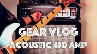 Video thumbnail for GEAR VLOG | ACOUSTIC 450 AMPLIFIER by Erik Arkö