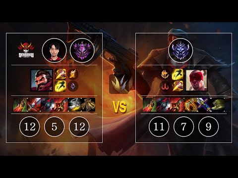 SG Blank Graves vs Lee Sin Jungle - KR Master Patch 10.11