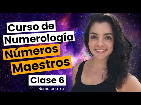¿QUÉ son los NÚMEROS MAESTROS? 🌌 Curso de NUMEROLOGÍA