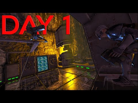 Trio Raiding Hidden Base Locations On Day 1 For INSANE LOOT! - ARK