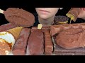 ASMR Chocolate Ice Cream Desserts Cadbury Magnum Haagen Dazs Milky Way Oreos Cake Twix