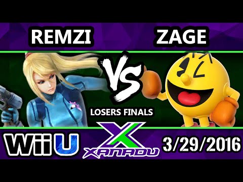 S@X 143 - EZG | Remzi (ZSS) Vs. Zage (Pac-Man) SSB4 Losers Finals - Smash Wii U - Smash 4