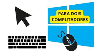 Como usar um mouse/teclado em dois computadores ao mesmo tempo Windows   PowerToys